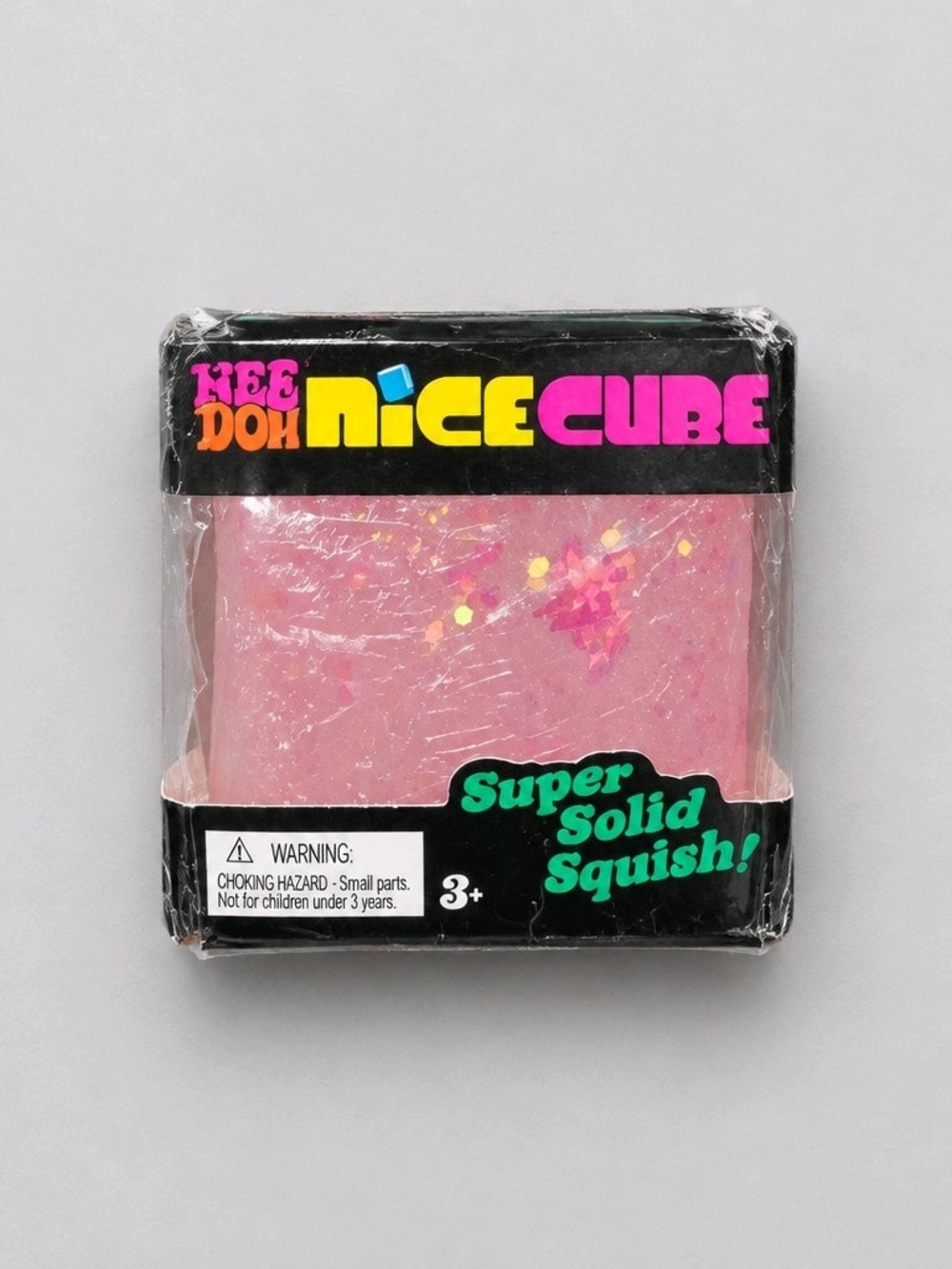 Super Solid Squish - Pink Glitter